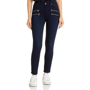 PAIGE EDGEMONT DENIM DARK WASH SKINNY JEANS